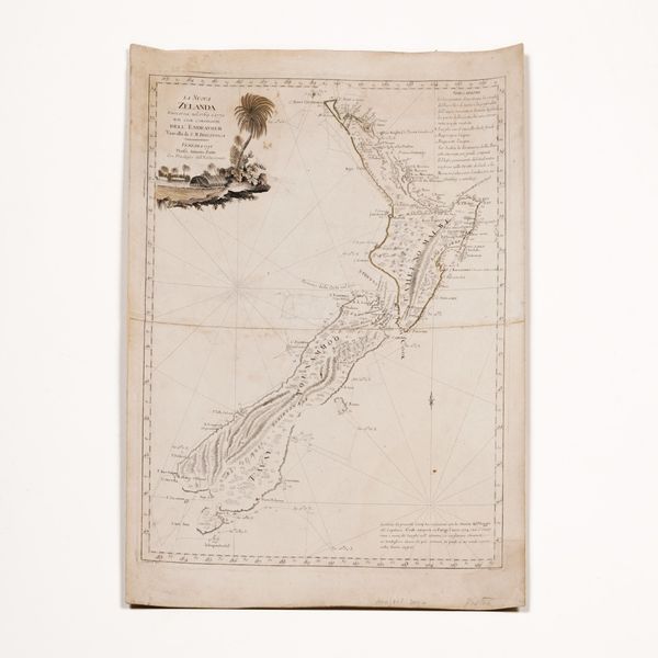 Zatta Antonio. La Nuova Zelanda, Venezia, 1778.  - Asta Stampe, Vedute e Carte Geografiche - Associazione Nazionale - Case d'Asta italiane