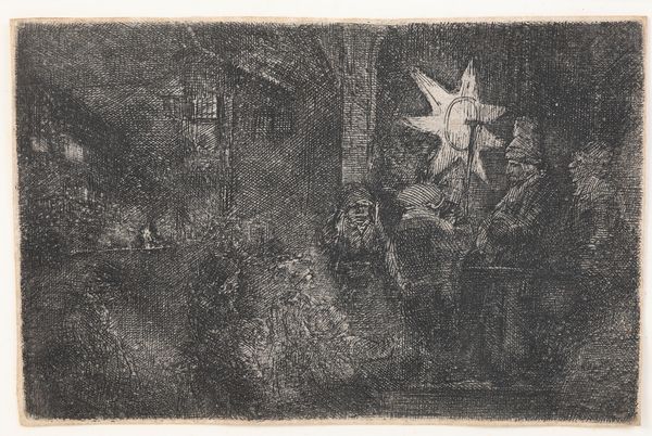 Rembrandt Harmenszoon van Rijn (1606-1669) La stella dei Magi... 1651  - Asta Stampe, Vedute e Carte Geografiche - Associazione Nazionale - Case d'Asta italiane