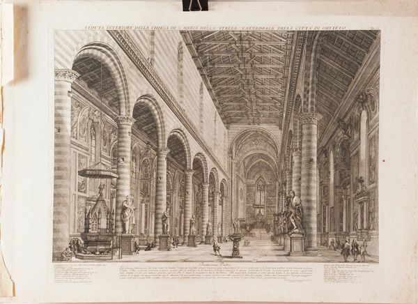Pronti Domenico (1750-1815) Serie di dieci incisioni raffiguranti il Duomo di Orvieto, 1791.  - Asta Stampe, Vedute e Carte Geografiche - Associazione Nazionale - Case d'Asta italiane