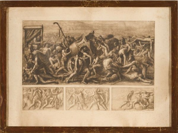 Luigi Ademolli Ricerca degli estinti Greci e Troiani - Offerta a Pallade fatta da Ecuba e dalle donne troiane... Italia, (1790-1795)  - Asta Stampe, Vedute e Carte Geografiche - Associazione Nazionale - Case d'Asta italiane