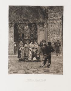 Promotrici di Torino e di Genova Lotto di dodici incisioni di grande formato, molte delle quali incise negli ambiti delle societ� promotrici di belle arti di Genova e Torino.  - Asta Stampe, Vedute e Carte Geografiche - Associazione Nazionale - Case d'Asta italiane