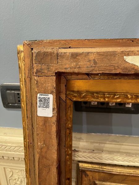 Cornice in legno intagliato e dorato. Italia XVII secolo  - Asta Cornici Antiche - Associazione Nazionale - Case d'Asta italiane