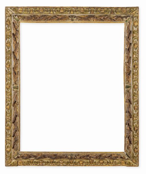 Cornice intagliata e laccata, Piemonte XVIII secolo  - Asta Cornici Antiche - Associazione Nazionale - Case d'Asta italiane