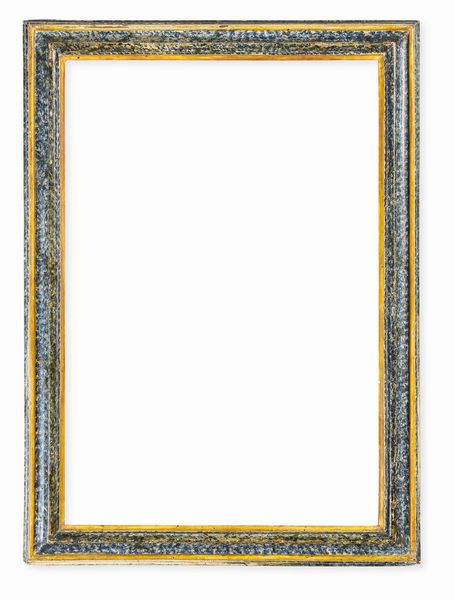 Cornice laccata a finto marmo. Marche XVIII secolo  - Asta Cornici Antiche - Associazione Nazionale - Case d'Asta italiane