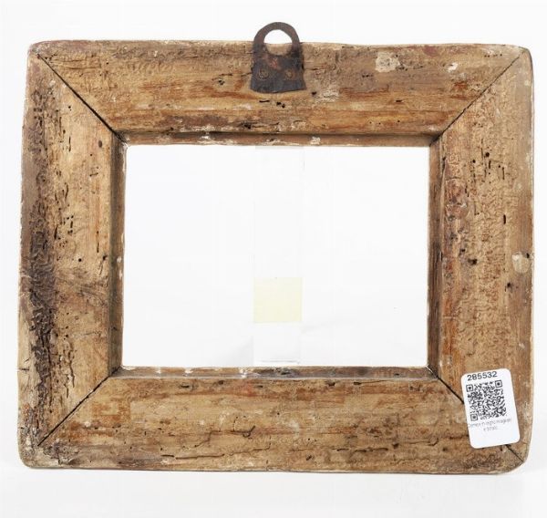 Cornice in legno intagliato e dorato. Emilia XVII secolo  - Asta Cornici Antiche - Associazione Nazionale - Case d'Asta italiane