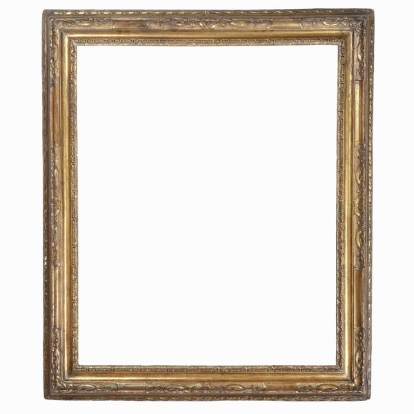 Cornice in legno intagliato e dorato. Piemonte XVIII secolo  - Asta Cornici Antiche - Associazione Nazionale - Case d'Asta italiane