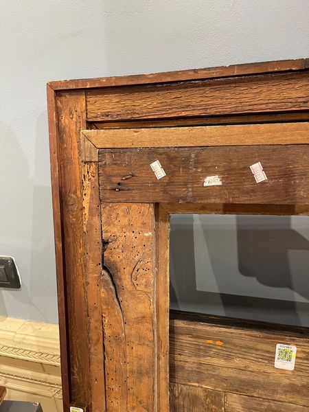Cornice in legno ebanizzato e dorato. Roma XVII secolo  - Asta Cornici Antiche - Associazione Nazionale - Case d'Asta italiane