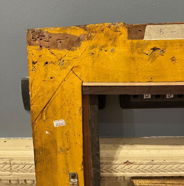 Cornice a cassetta in legno intagliato e dorato. Italia centrale XVII-XVIII secolo  - Asta Cornici Antiche - Associazione Nazionale - Case d'Asta italiane