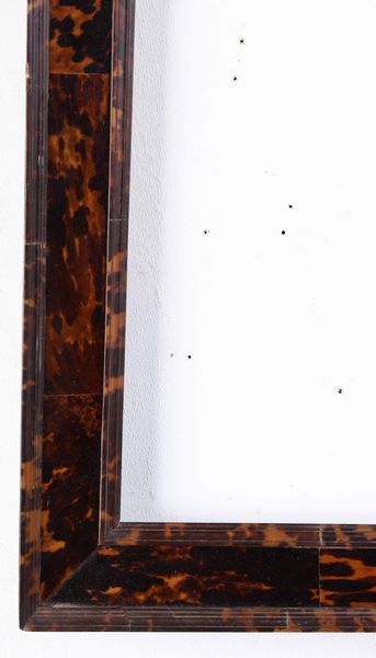 Cornice lastronata in finta tartaruga, XIX secolo  - Asta Cornici Antiche - Associazione Nazionale - Case d'Asta italiane
