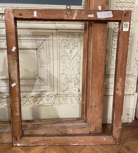 Cornice laccata finto porfido e dorata, Roma fine XVIII secolo  - Asta Cornici Antiche - Associazione Nazionale - Case d'Asta italiane