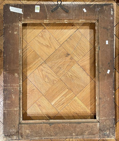 Cornice modanata in legno ebanizzato e dorato. Italia centrale XVII secolo  - Asta Cornici Antiche - Associazione Nazionale - Case d'Asta italiane