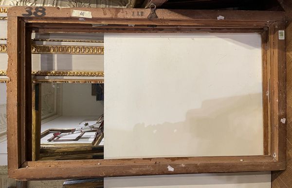 Cornice in legno intagliato, dorato e inciso. Marche met XVIII secolo  - Asta Cornici Antiche - Associazione Nazionale - Case d'Asta italiane