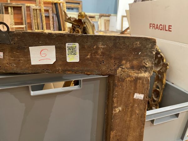 Cornice a cassetta dorata. Italia centrale XVII secolo  - Asta Cornici Antiche - Associazione Nazionale - Case d'Asta italiane