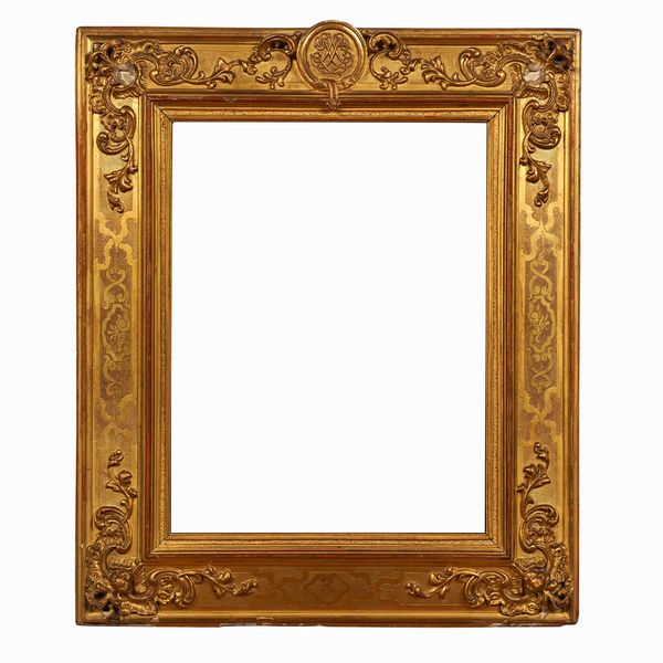 Coppia di cornici da appoggio con ritratto di gentiluomo e gentildonna. XIX secolo  - Asta Cornici Antiche - Associazione Nazionale - Case d'Asta italiane