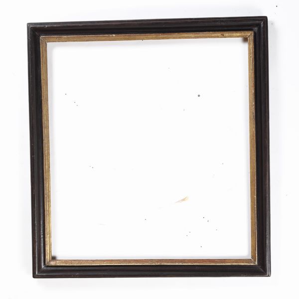 Cornice ebanizzata con battuta dorata. Italia centrale XVIII secolo  - Asta Cornici Antiche - Associazione Nazionale - Case d'Asta italiane