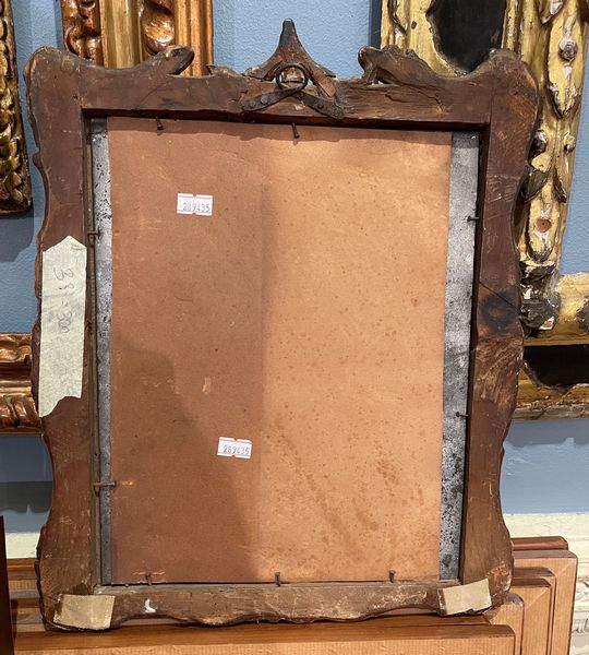 Cornice sagomata in legno dorato. XIX secolo  - Asta Cornici Antiche - Associazione Nazionale - Case d'Asta italiane