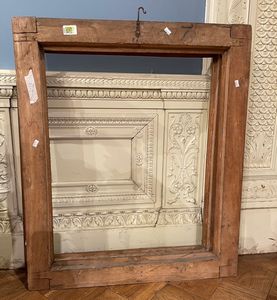 Cornice intagliata e laccata, Piemonte XVIII secolo  - Asta Cornici Antiche - Associazione Nazionale - Case d'Asta italiane