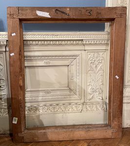 Cornice intagliata e laccata, Piemonte XVIII secolo  - Asta Cornici Antiche - Associazione Nazionale - Case d'Asta italiane