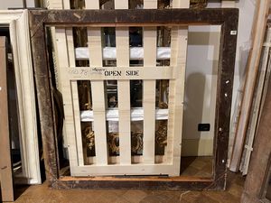 Grande cornice in legno dorato. XVIII secolo  - Asta Cornici Antiche - Associazione Nazionale - Case d'Asta italiane