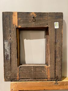 Cornice guilloch in legno intagliato ed ebanizzato. Fiandre XVIII secolo  - Asta Cornici Antiche - Associazione Nazionale - Case d'Asta italiane