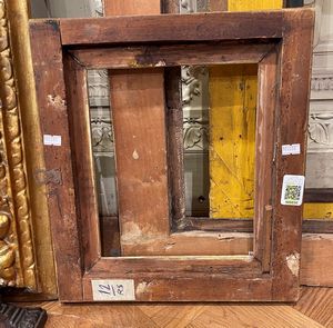 Cornice in legno dorato, XIX secolo  - Asta Cornici Antiche - Associazione Nazionale - Case d'Asta italiane