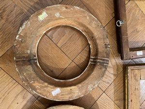 Coppia di cornici circolari mecca, XVIII secolo  - Asta Cornici Antiche - Associazione Nazionale - Case d'Asta italiane