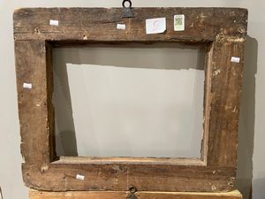 Cornice a cassetta dorata. Italia centrale XVII secolo  - Asta Cornici Antiche - Associazione Nazionale - Case d'Asta italiane