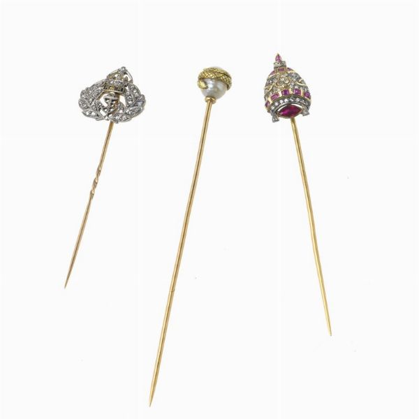 TRE SPILLI  - Asta GIOIELLI - Associazione Nazionale - Case d'Asta italiane