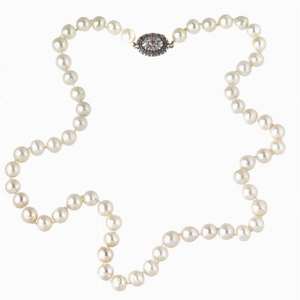 COLLANA DI PERLE  - Asta GIOIELLI - Associazione Nazionale - Case d'Asta italiane