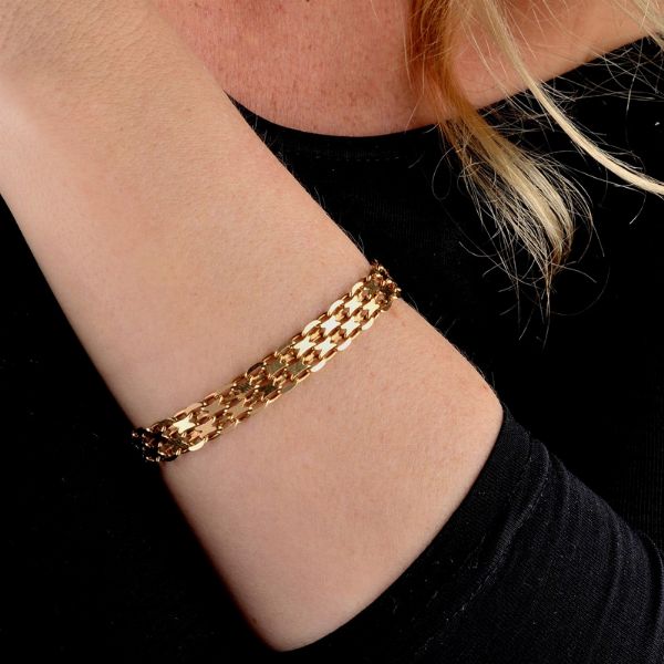 BRACCIALE A CATENA  - Asta GIOIELLI - Associazione Nazionale - Case d'Asta italiane