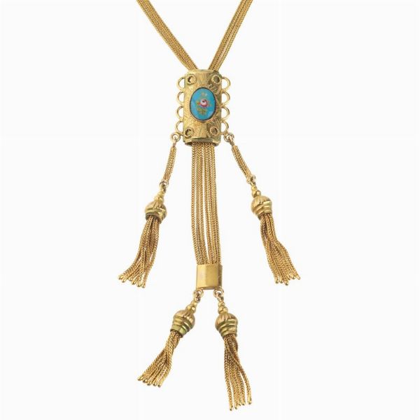 LUNGA COLLANA SALISCENDI  - Asta GIOIELLI - Associazione Nazionale - Case d'Asta italiane