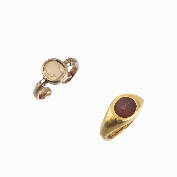 DUE ANELLI  - Asta GIOIELLI - Associazione Nazionale - Case d'Asta italiane