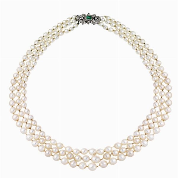 COLLANA DI PERLE  - Asta GIOIELLI - Associazione Nazionale - Case d'Asta italiane