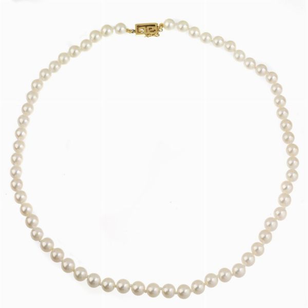 COLLANA DI PERLE  - Asta GIOIELLI - Associazione Nazionale - Case d'Asta italiane