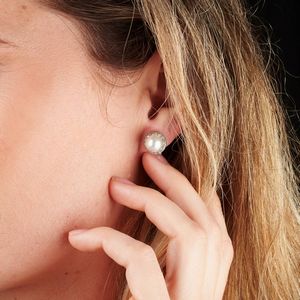 PAIO DI ORECCHINI CON PERLE E DIAMANTI  - Asta GIOIELLI - Associazione Nazionale - Case d'Asta italiane