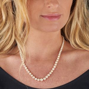 COLLANA DI PERLE CON SPILLA  - Asta GIOIELLI - Associazione Nazionale - Case d'Asta italiane