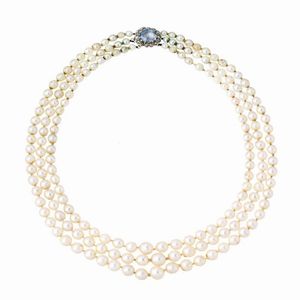 COLLANA DI PERLE  - Asta GIOIELLI - Associazione Nazionale - Case d'Asta italiane