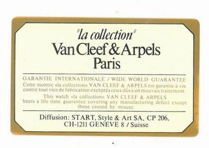 VAN CLEEF & ARPELS LA COLLECTION REF. 45 604  - Asta OROLOGI E PENNE - Associazione Nazionale - Case d'Asta italiane