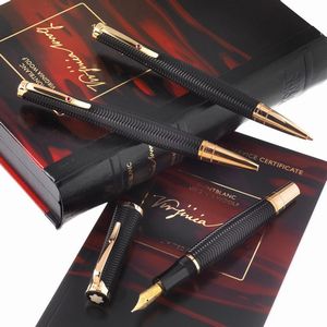 MONTBLANC - MONTBLANC VIRGINIA WOOLF PENNA STILOGRAFICA EDIZIONE LIMITATA N. 01576/16000, PENNA A SFERA N. 01576/18000, PORTAMINE N. 01576/4000, ANNO 2006