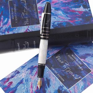 MONTBLANC - MONTBLANC MEISTERSTÜCK SCOTT FITZGERALD SERIE SCRITTORI EDIZIONE LIMITATA PENNA STILOGRAFICA N. 12156/18500 ANNO 2002