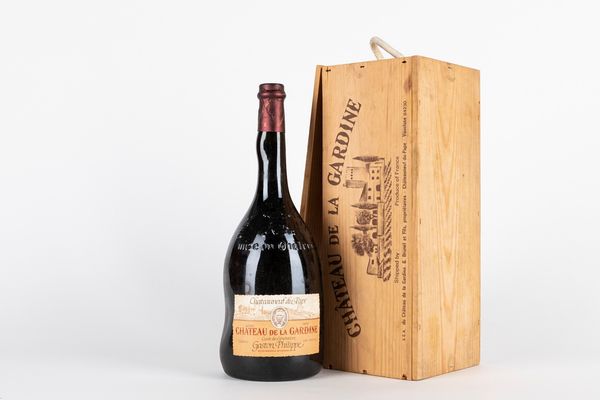 FRANCIA : Chateau de la Gardine, Chateaunef-du-Pape Rouge, MG  - Asta Vini e Distillati - Associazione Nazionale - Case d'Asta italiane