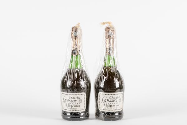 FRANCIA : Philipponnat Clos des Goisses Extra Brut 1966 (2 BT)  - Asta Vini e Distillati - Associazione Nazionale - Case d'Asta italiane