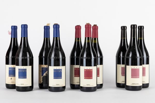 Italia : Selezione Az.Agricola Sandrone (10 BT)  - Asta Vini e Distillati - Associazione Nazionale - Case d'Asta italiane