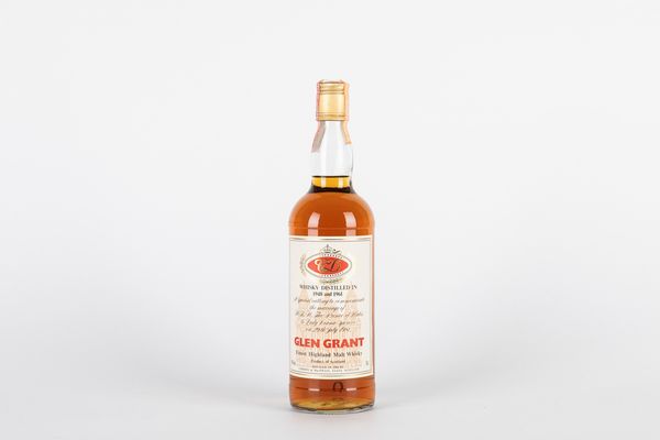 Scozia : GORDON & MACPHAIL CARLO E DIANA ROYAL MARRIAGE CELEBRATION GLEN GRANT, 1948/1961  - Asta Vini e Distillati - Associazione Nazionale - Case d'Asta italiane