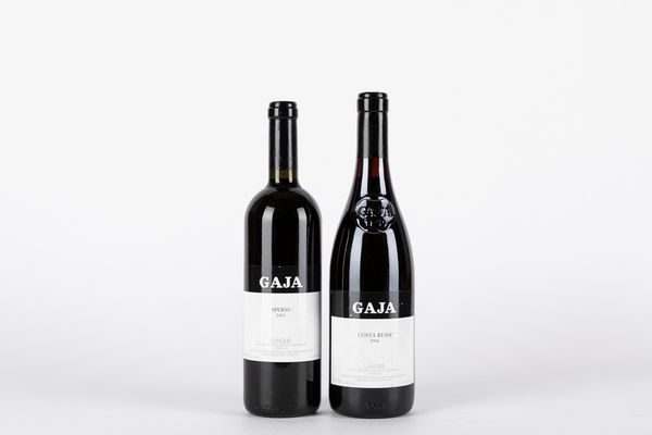 Italia : Gaja Costa Russi e Sperss (2 BT)  - Asta Vini e Distillati - Associazione Nazionale - Case d'Asta italiane