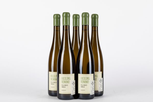Italia : Roeno Riesling Famiglia 2017 (5 BT)  - Asta Vini e Distillati - Associazione Nazionale - Case d'Asta italiane