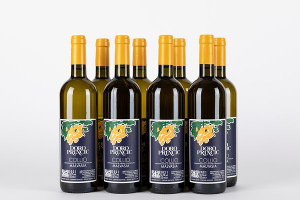 Italia : Princic Malvasia 2021 (8 BT)  - Asta Vini e Distillati - Associazione Nazionale - Case d'Asta italiane