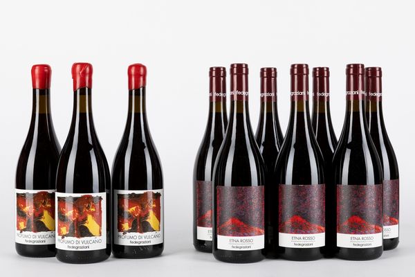 Italia : Federico Graziani Selezione Etna (10 BT)  - Asta Vini e Distillati - Associazione Nazionale - Case d'Asta italiane