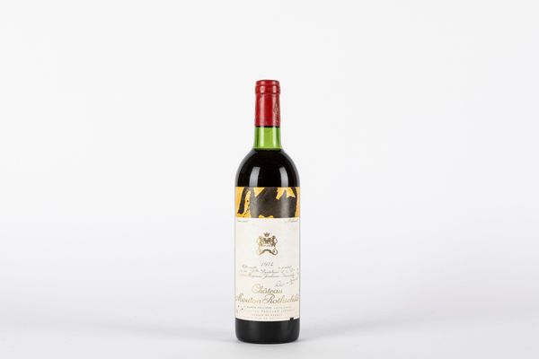 FRANCIA : Mouton Rothschild 1974  - Asta Vini e Distillati - Associazione Nazionale - Case d'Asta italiane