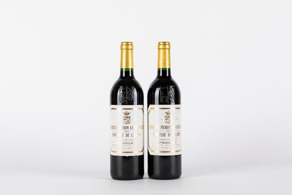 FRANCIA : Pichon Longueville 1995 (2 BT)  - Asta Vini e Distillati - Associazione Nazionale - Case d'Asta italiane